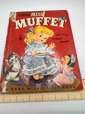 Little Miss Muffet and Other Nursery Rhymes - Vintage Rand McNally Elf Book